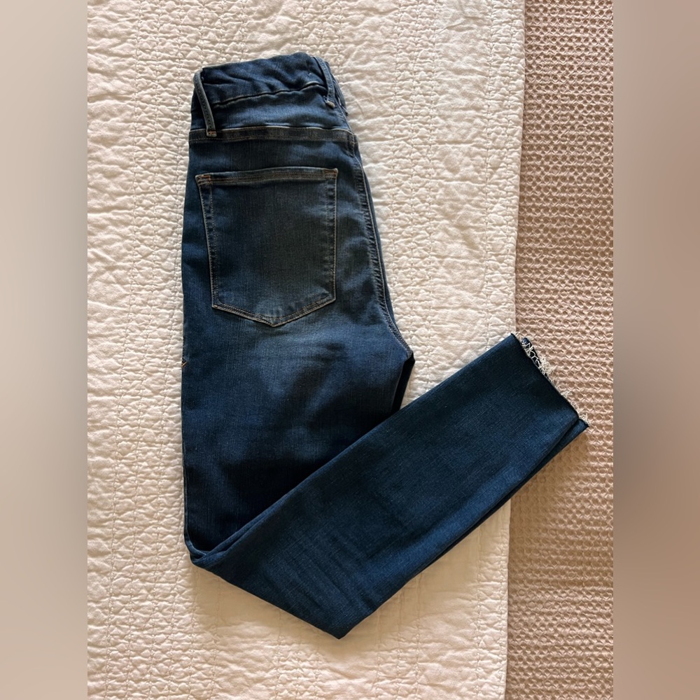 Good American high rise skinny jeans size 4